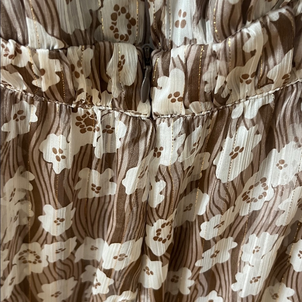 Sabina musayev Evan long sleeve floral mini dress sz M NWT - Picture 7 of 7